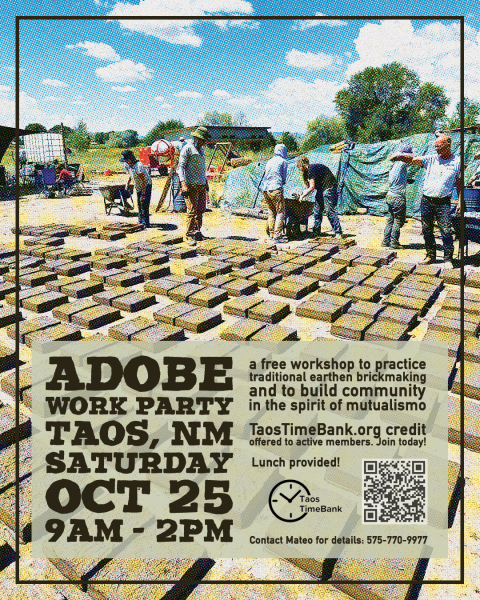 [WAITLIST] Oct 25 Adobe Work Party! AN ANCHOR ORG SERVICE OPPORTUNITY