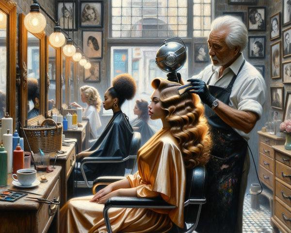 Simple haircut / trim